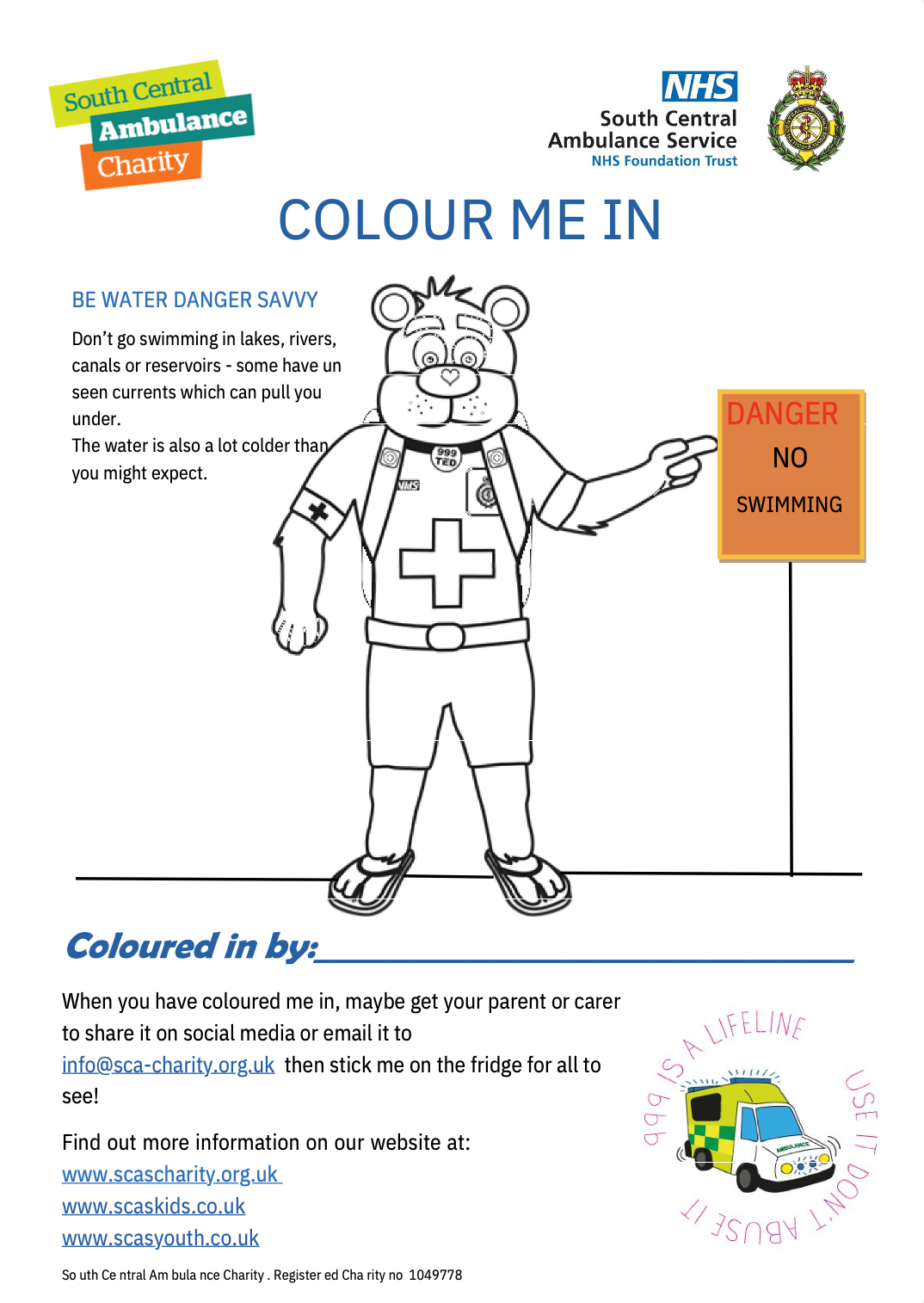 Ted Colouring